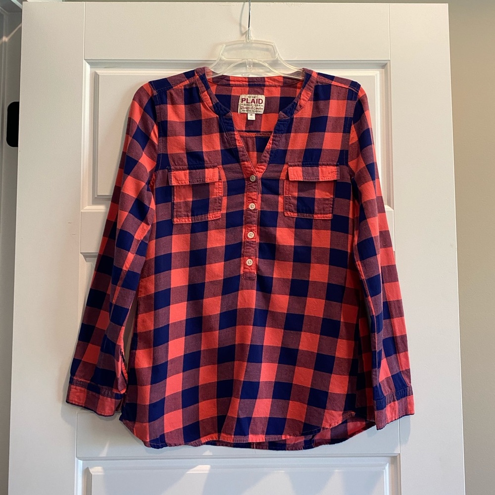 Plaid Button Up